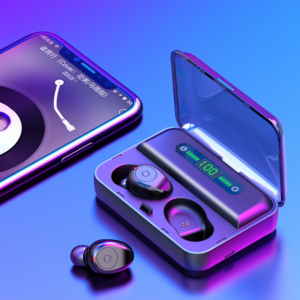 Multifunktions Bluetooth Headset Binaural Bewegung Power Bank Telefon Unterstützung